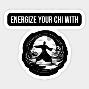 Tai Chi, Tai Chi Lover Gift, Martial Artist, Tai Chi Gift, Tai Chi Teacher, Chinese Martial Arts Sticker